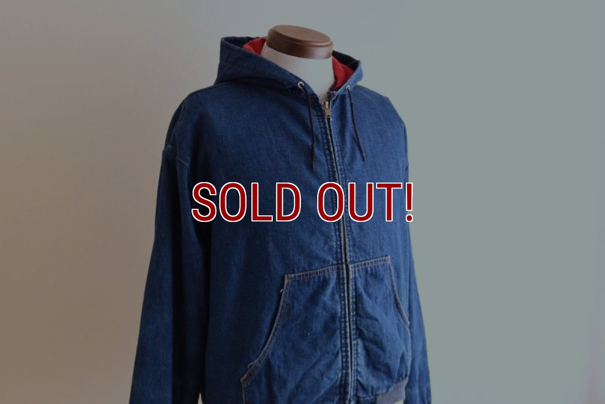画像7: 1970s Carhartt デニムパーカー　  "MADE IN USA"　 表記M  (7)