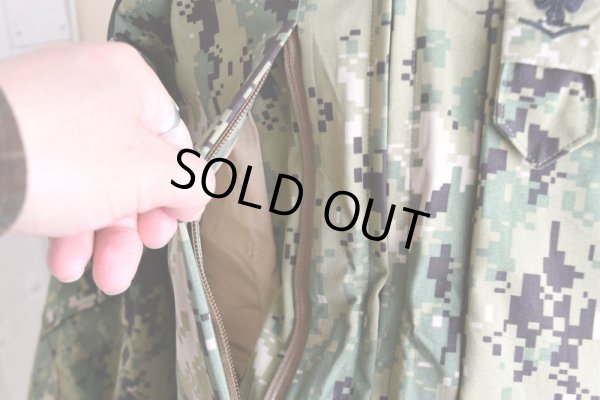 画像12: 2010s US.NAVY NWU ゴアテックスパーカー　  "TYPE3 AOR2"　 表記SMALL-SHORT 