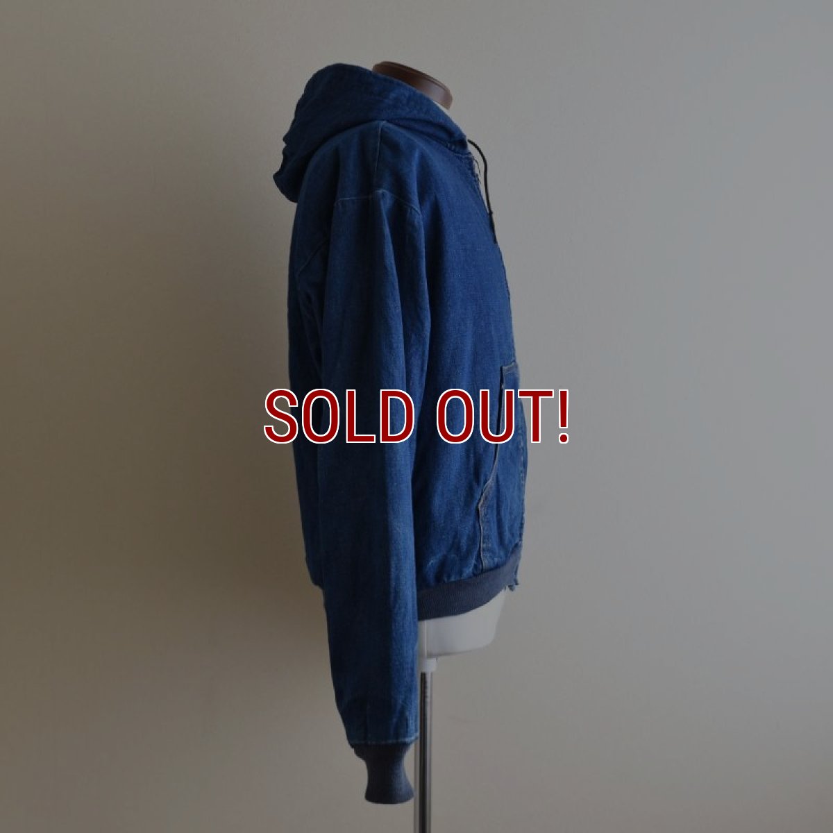 画像2: 1970s Carhartt デニムパーカー　  "MADE IN USA"　 表記M  (2)