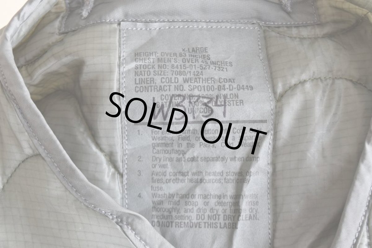 画像5: 2000s US.ARMY M-65 キルティングライナージャケット　 表記X-LARGE  (5)