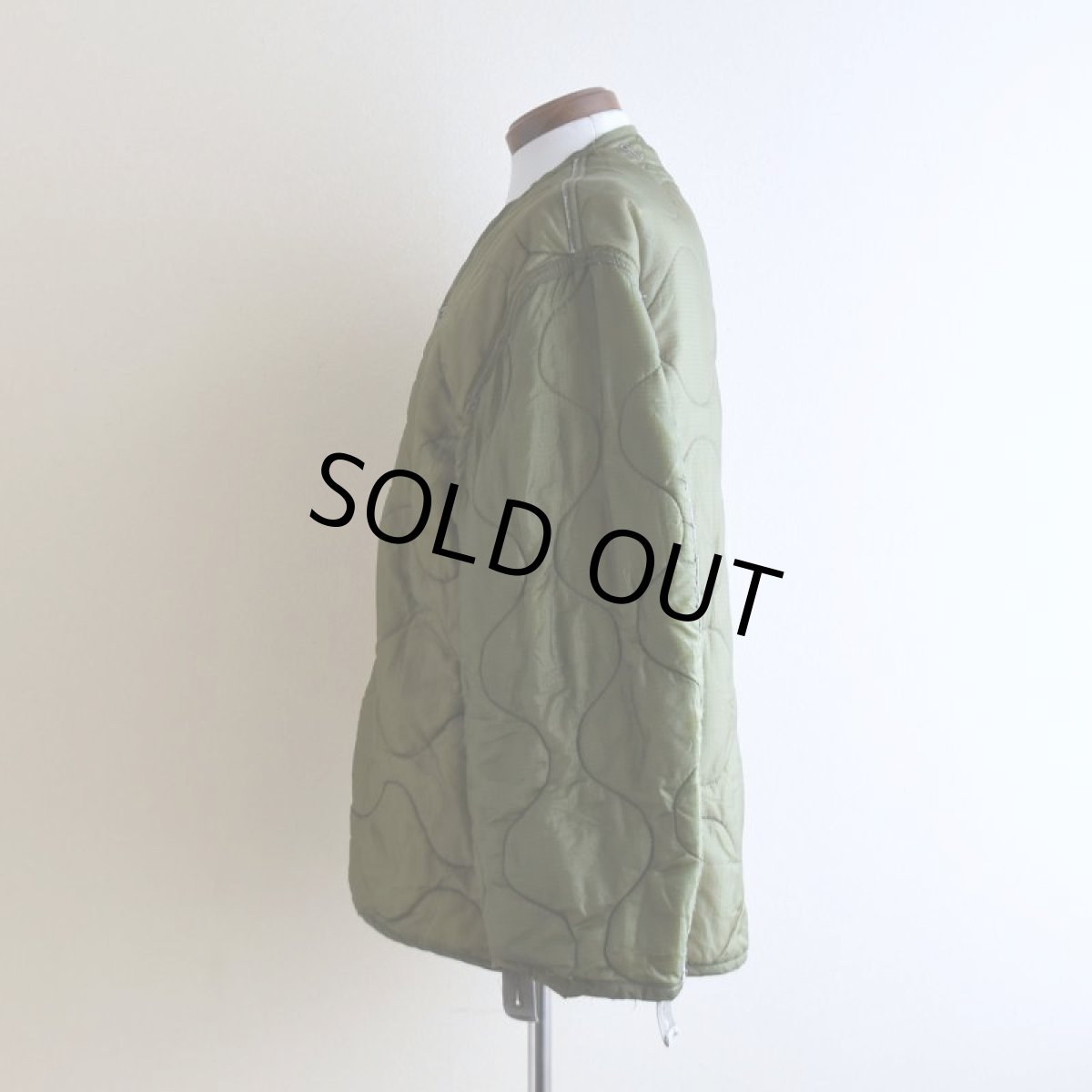 画像4: 1980s US.ARMY M-65 キルティングライナージャケット　 表記MEDIUM  (4)