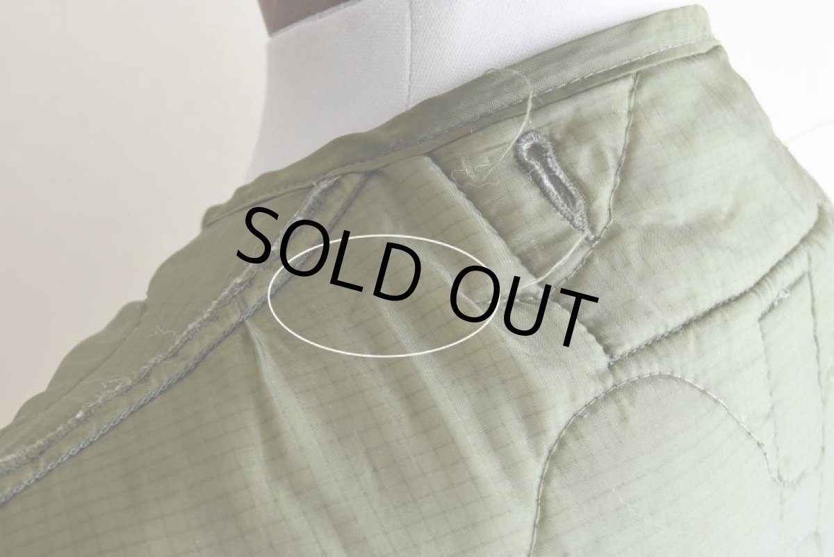 画像14: 1980s US.ARMY M-65 キルティングライナージャケット　 表記MEDIUM  (14)