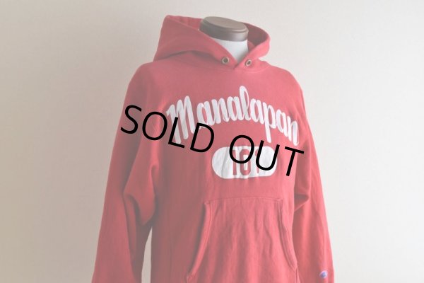 画像7: 1990s Champion リバースウィーブパーカー　  "MANALAPAN"　 表記S 