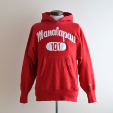 画像1: 1990s Champion リバースウィーブパーカー　  "MANALAPAN"　 表記S  (1)