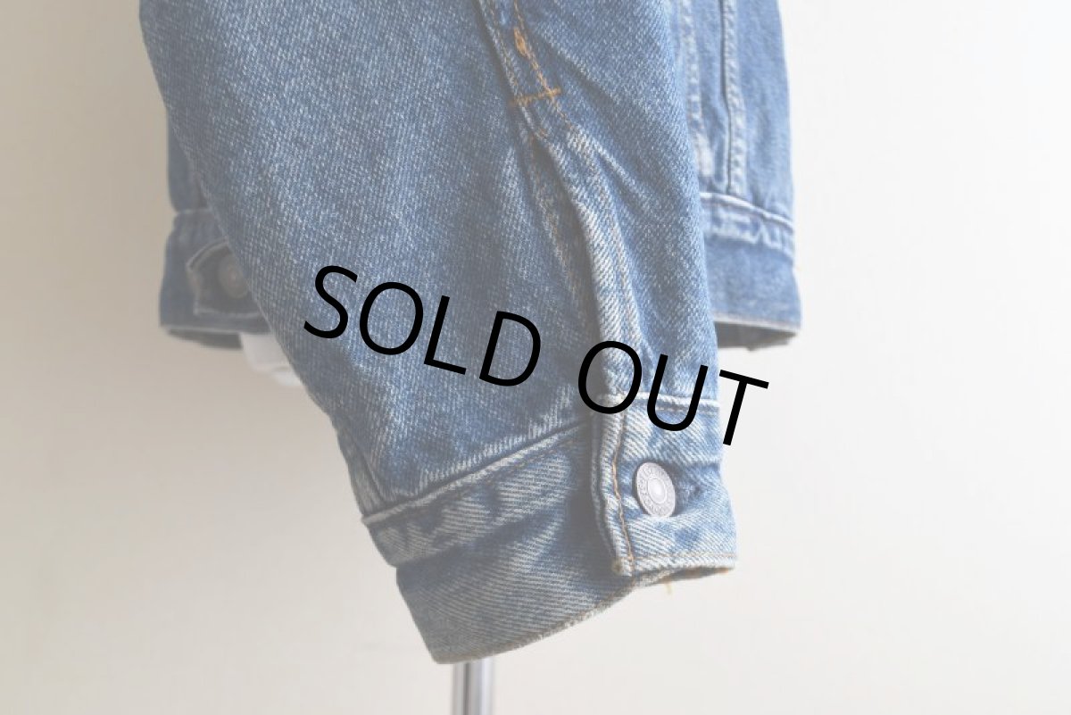 画像16: 1980s Levi's 70417-0814 デニムジャケット　  "ネルライナー"　 表記M  (16)