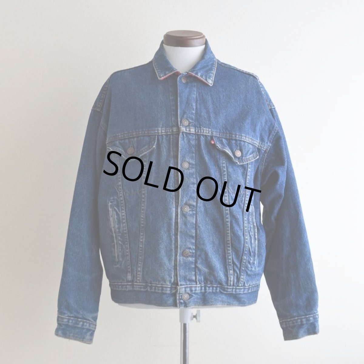 画像1: 1980s Levi's 70417-0814 デニムジャケット　  "ネルライナー"　 表記M  (1)