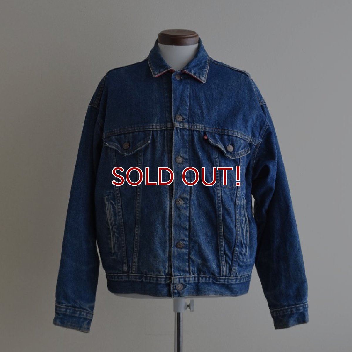 画像1: 1980s Levi's 70417-0814 デニムジャケット　  "ネルライナー"　 表記M  (1)
