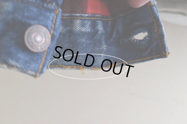 画像19: 1980s Levi's 70417-0814 デニムジャケット　  "ネルライナー"　 表記M 