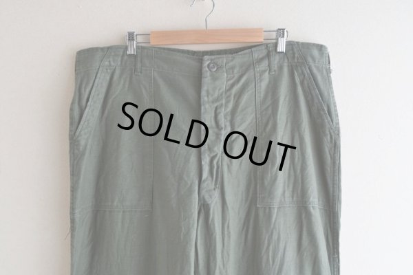 画像6: 1960s US.ARMY コットンベイカーパンツ　 表記42×31 
