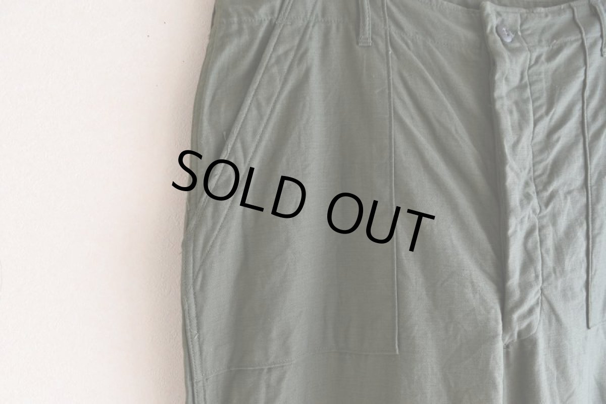 画像7: 1970s US.ARMY コットンベイカーパンツ　 "MINT CONDITION"　 表記40×33  (7)