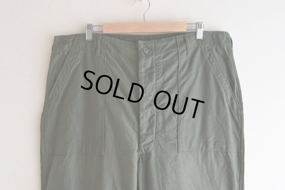 画像5: 1970s US.ARMY コットンベイカーパンツ　 "MINT CONDITION"　 表記40×33  (5)