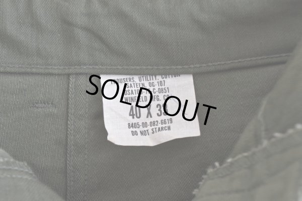 画像4: 1970s US.ARMY コットンベイカーパンツ  "MINT CONDITION"  表記40×33