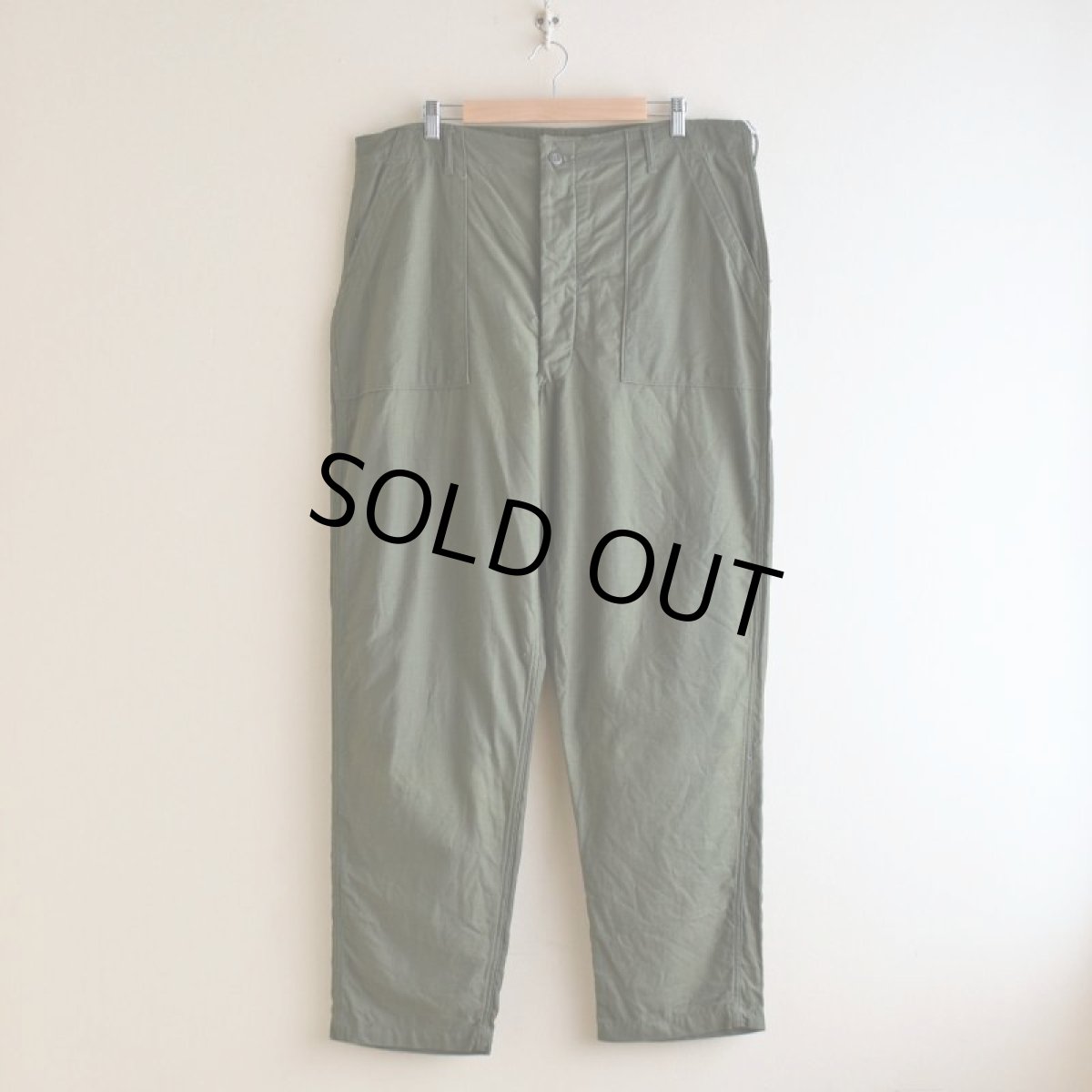 画像1: 1970s US.ARMY コットンベイカーパンツ　 "MINT CONDITION"　 表記40×33  (1)