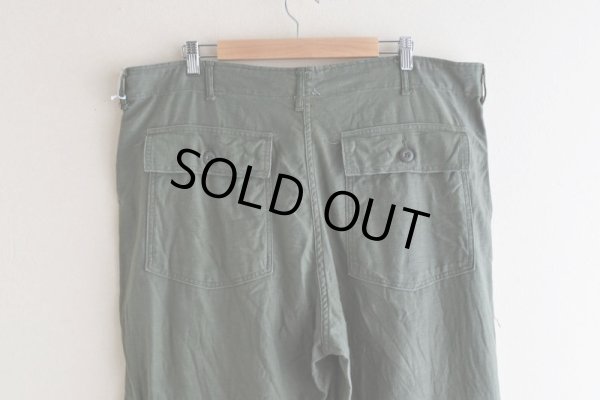 画像8: 1960s US.ARMY コットンベイカーパンツ　 表記42×31 