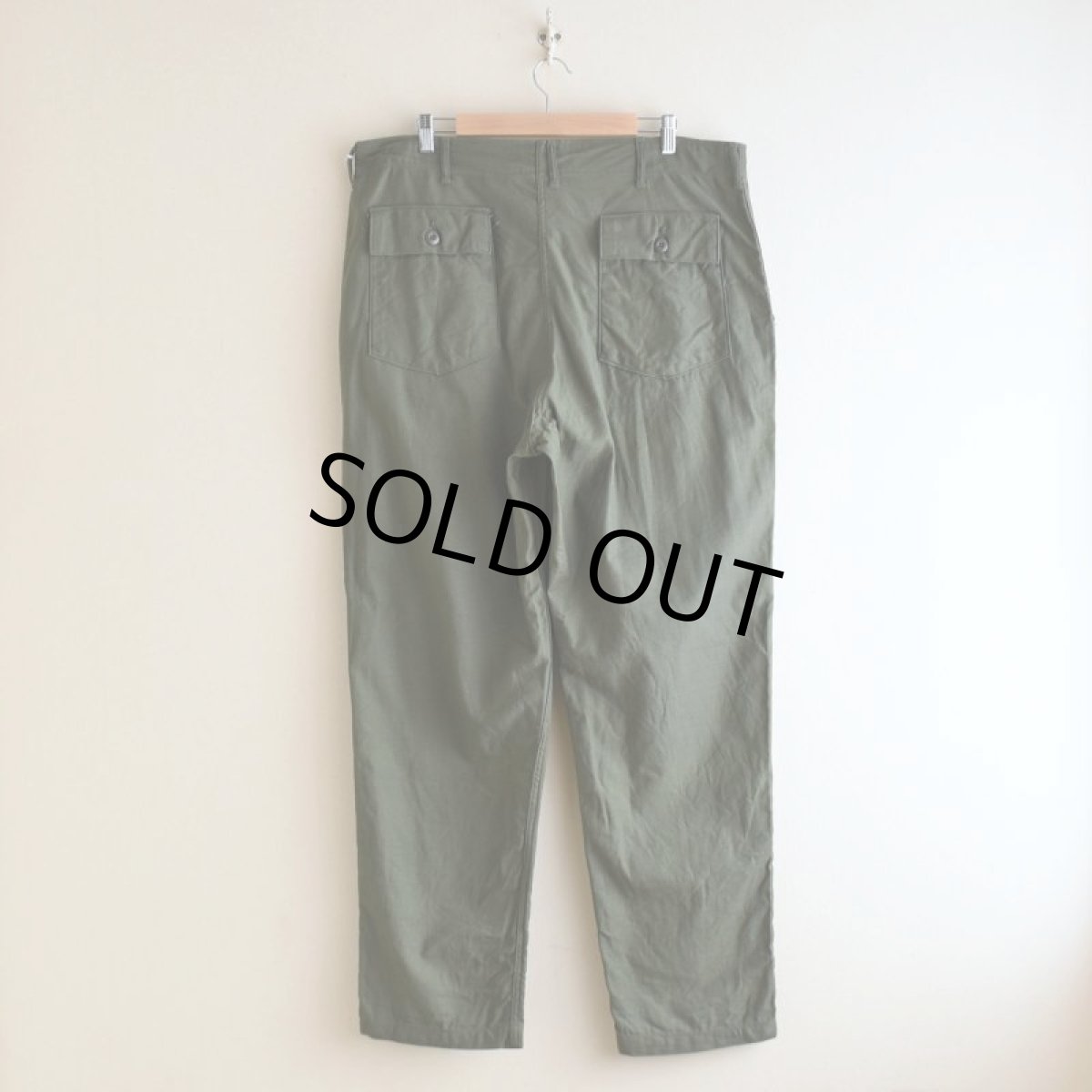 画像2: 1970s US.ARMY コットンベイカーパンツ　 "MINT CONDITION"　 表記40×33  (2)