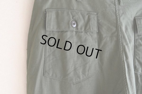 画像9: 1970s US.ARMY コットンベイカーパンツ  "MINT CONDITION"  表記40×33