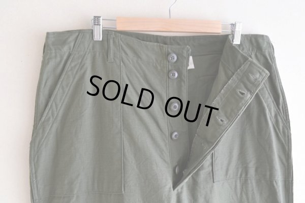 画像6: 1970s US.ARMY コットンベイカーパンツ  "MINT CONDITION"  表記40×33