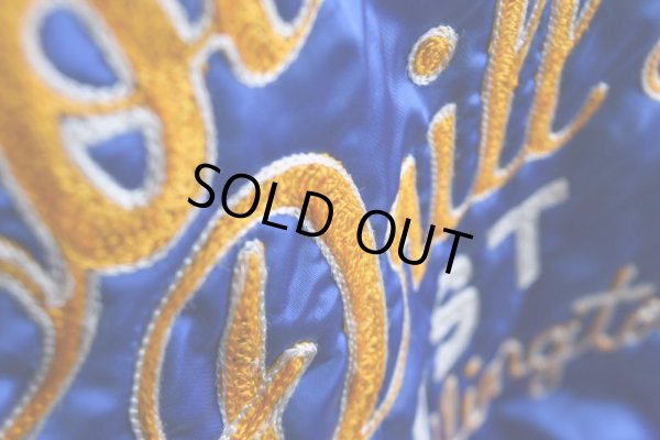 画像15: 1980s King Louie AMERICAN LEGION チェーン刺繍ナイロンスタジャン   "MADE IN USA"  表記M