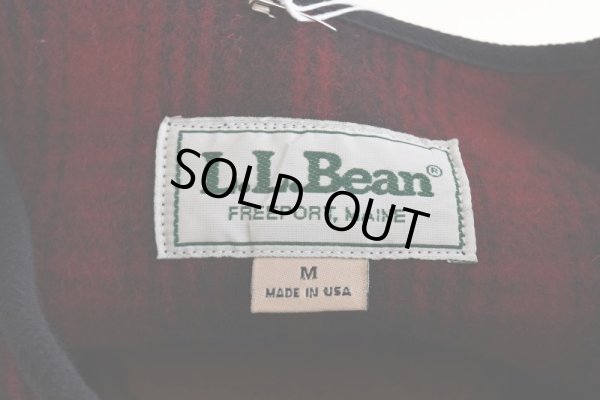 画像5: 1990s L.L.Bean ハンティングウールベスト   "MADE IN USA"  表記M