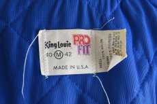 画像6: 1980s King Louie AMERICAN LEGION チェーン刺繍ナイロンスタジャン　  "MADE IN USA"　 表記M  (6)