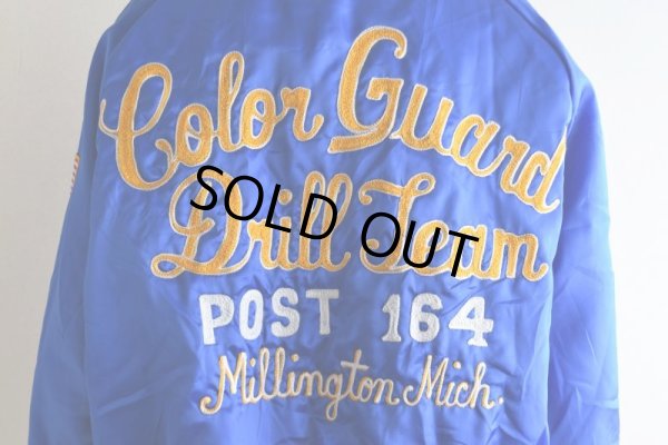 画像14: 1980s King Louie AMERICAN LEGION チェーン刺繍ナイロンスタジャン   "MADE IN USA"  表記M