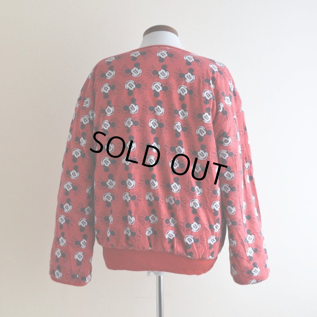 画像6: 1990s MICKEY＆CO. ダブルフェイススウェット　 実寸ML  (6)