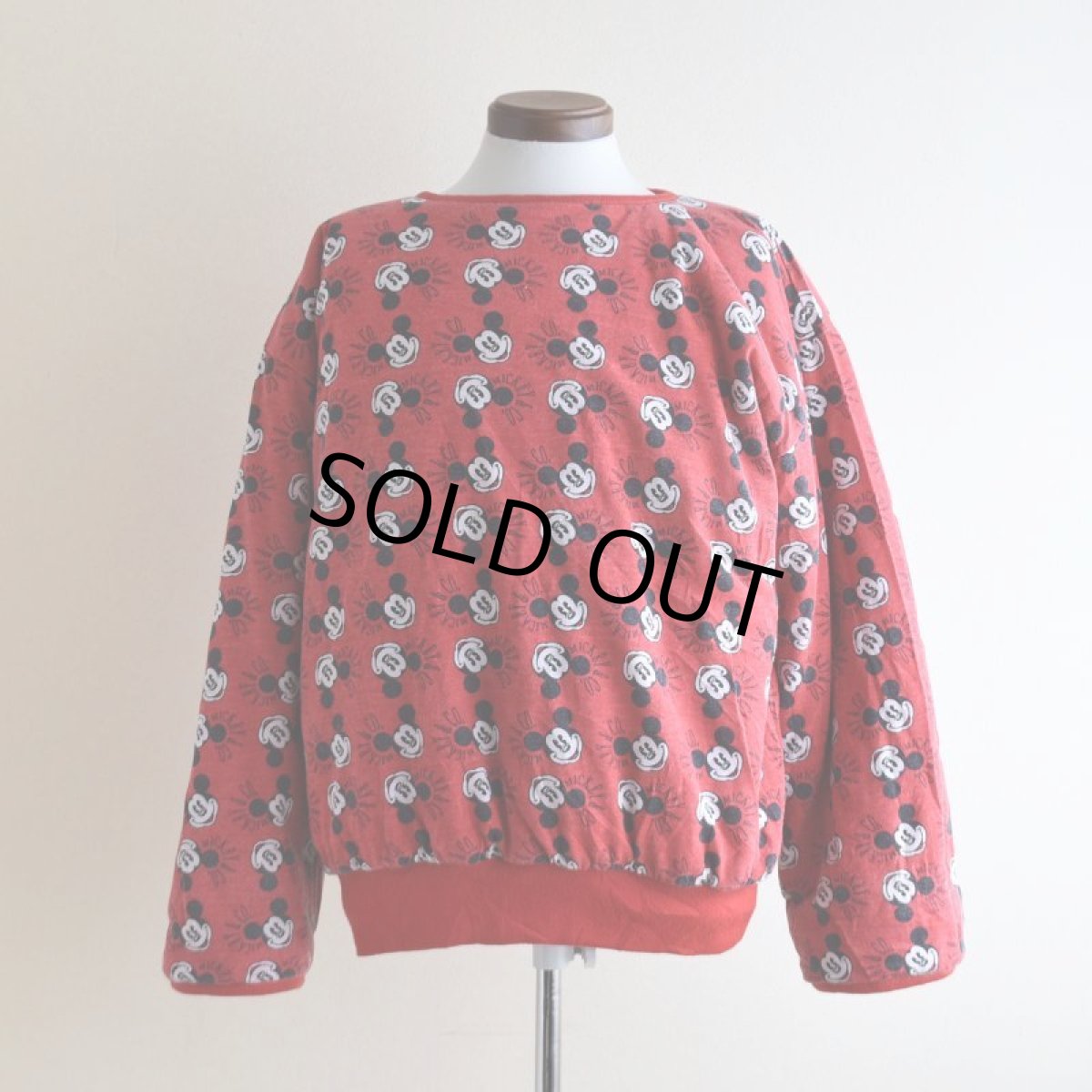 画像5: 1990s MICKEY＆CO. ダブルフェイススウェット　 実寸ML  (5)
