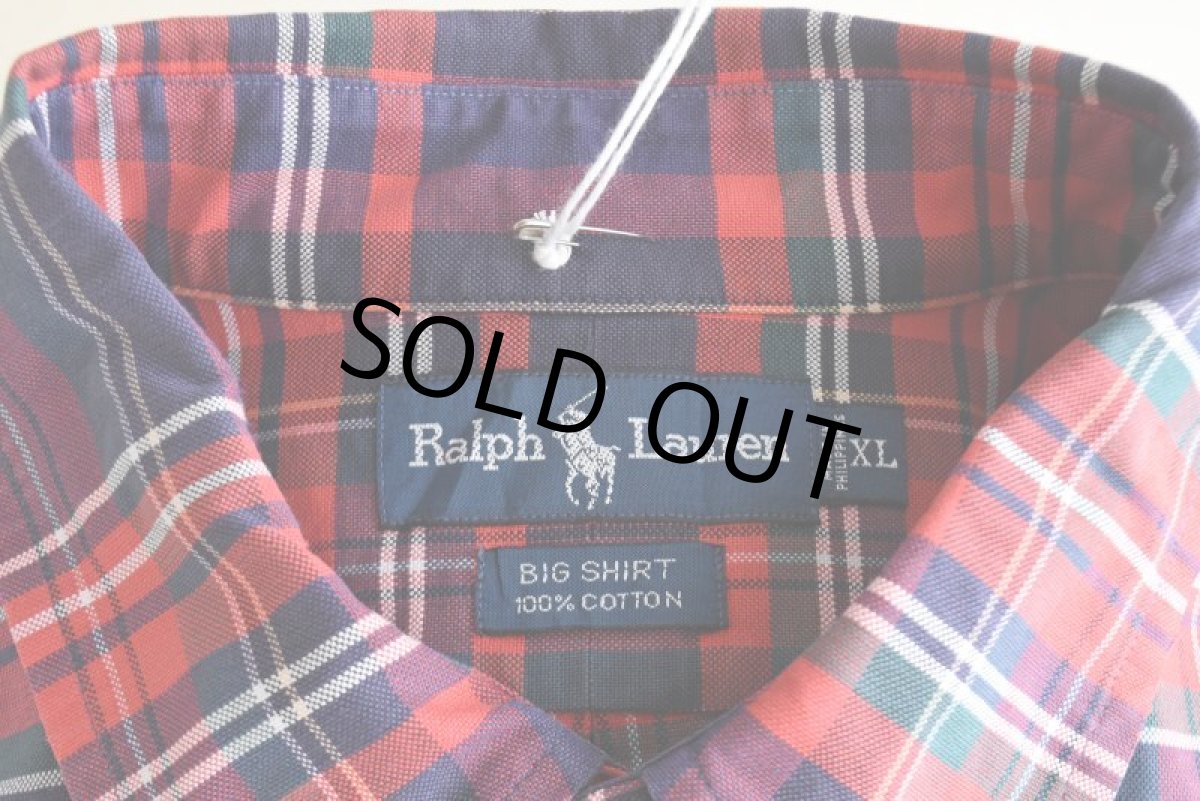 画像5: RalphLauren ボタンダウンシャツ　  "BIG SHIRT"　 表記XL  (5)