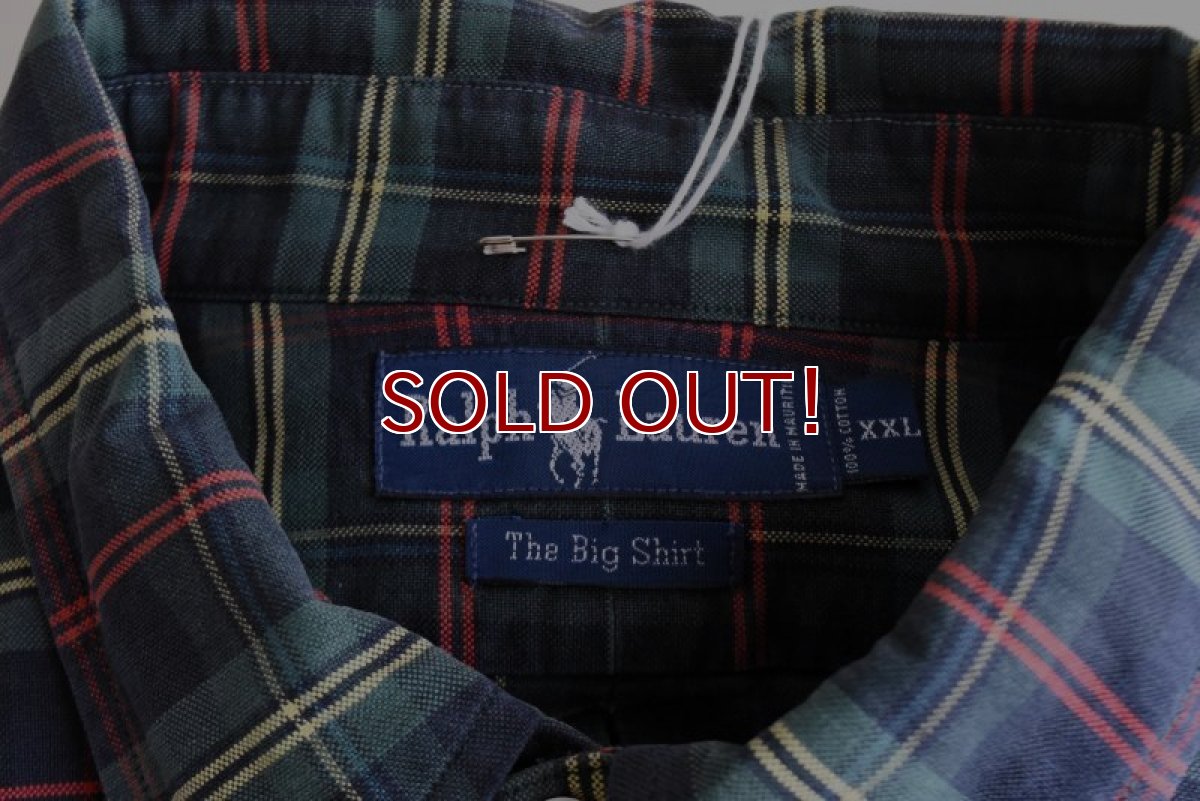 画像5: RalphLauren ボタンダウンシャツ　  "BIG SHIRT"　 表記XXL  (5)