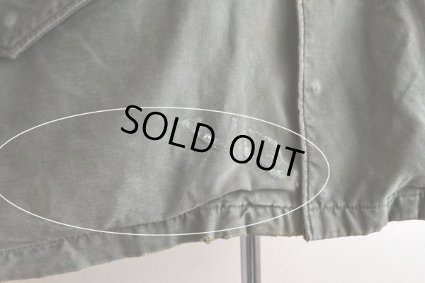 画像22: 1950s US.ARMY M-51 フィールドジャケット　 表記MEDIUM-SHORT 