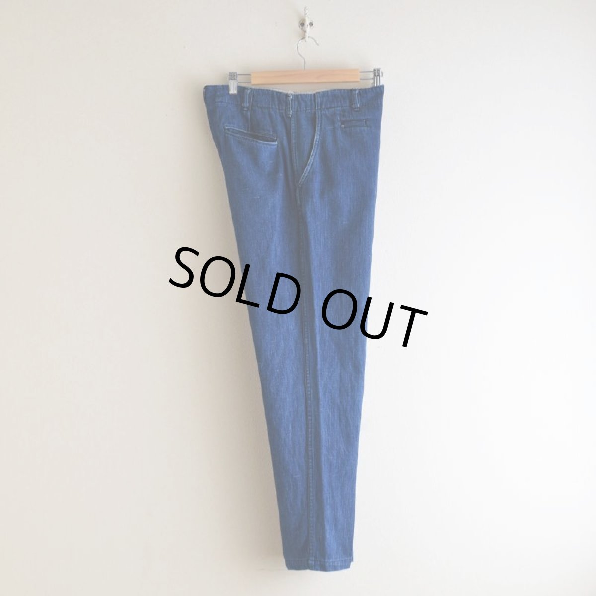 画像3: 1990s M-45 TYPE デニムパンツ　 実寸W32  (3)