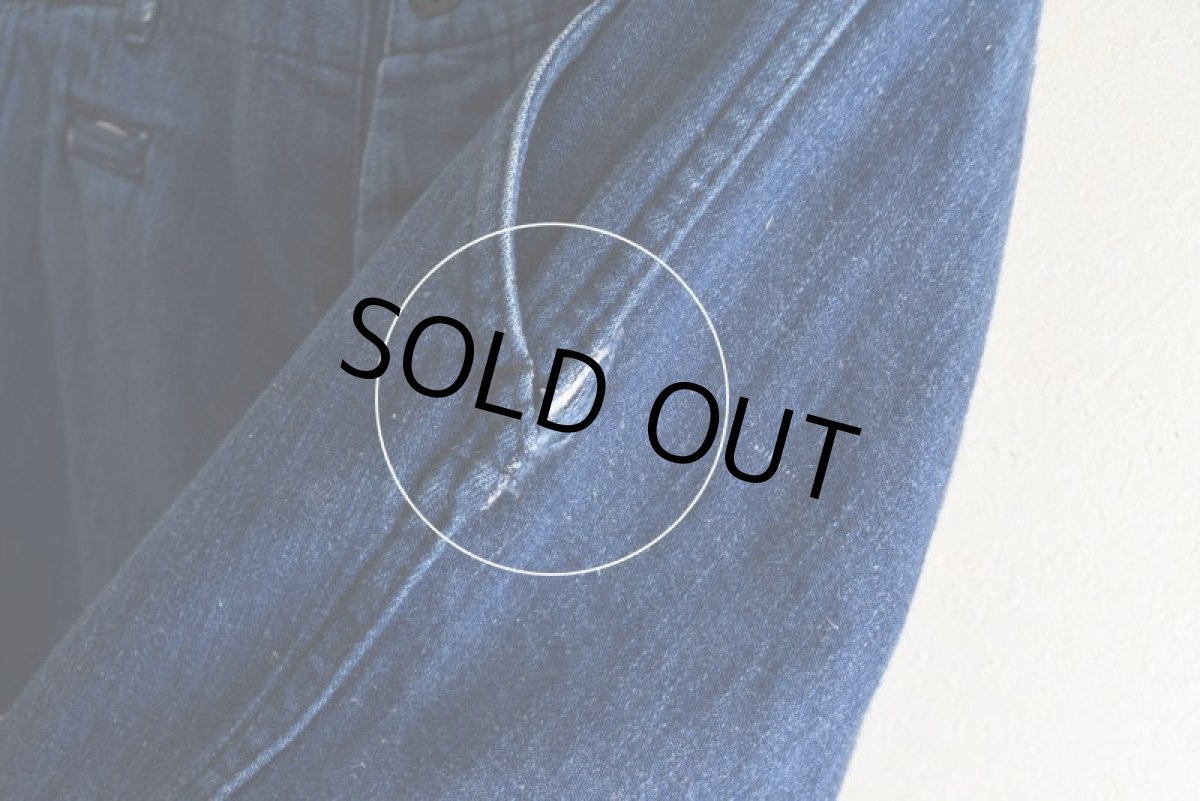 画像15: 1990s M-45 TYPE デニムパンツ　 実寸W32  (15)