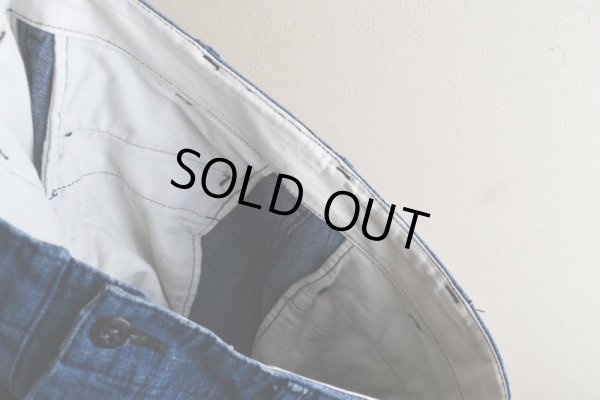 画像13: 1990s M-45 TYPE デニムパンツ　 実寸W32 