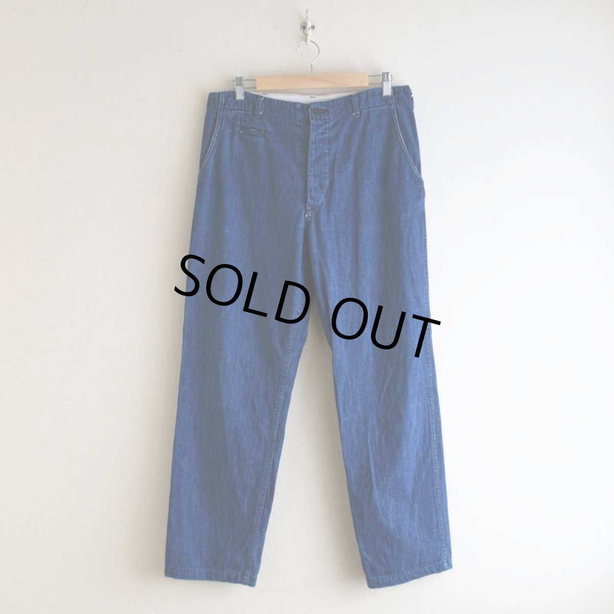 画像1: 1990s M-45 TYPE デニムパンツ　 実寸W32  (1)