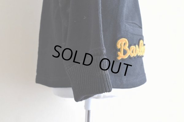 画像11: 1950s COLEMAN KNITTING MILLS レタードカーディガン　  "BLACK"　 実寸S 