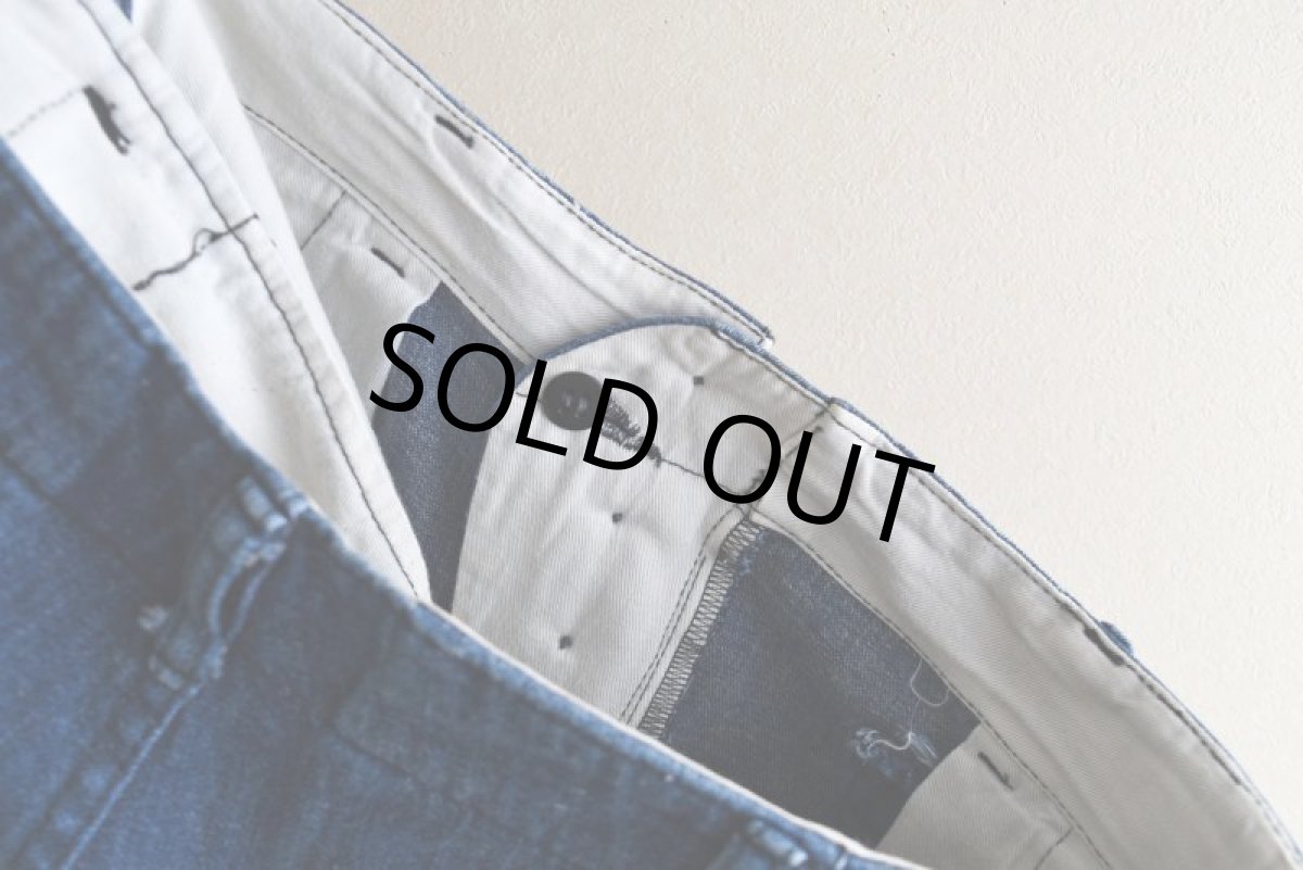 画像14: 1990s M-45 TYPE デニムパンツ　 実寸W32  (14)