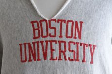 画像9: 1980s Champion リバースウィーブパーカー　  "BOSTON UNIVERSITY"　 表記L  (9)