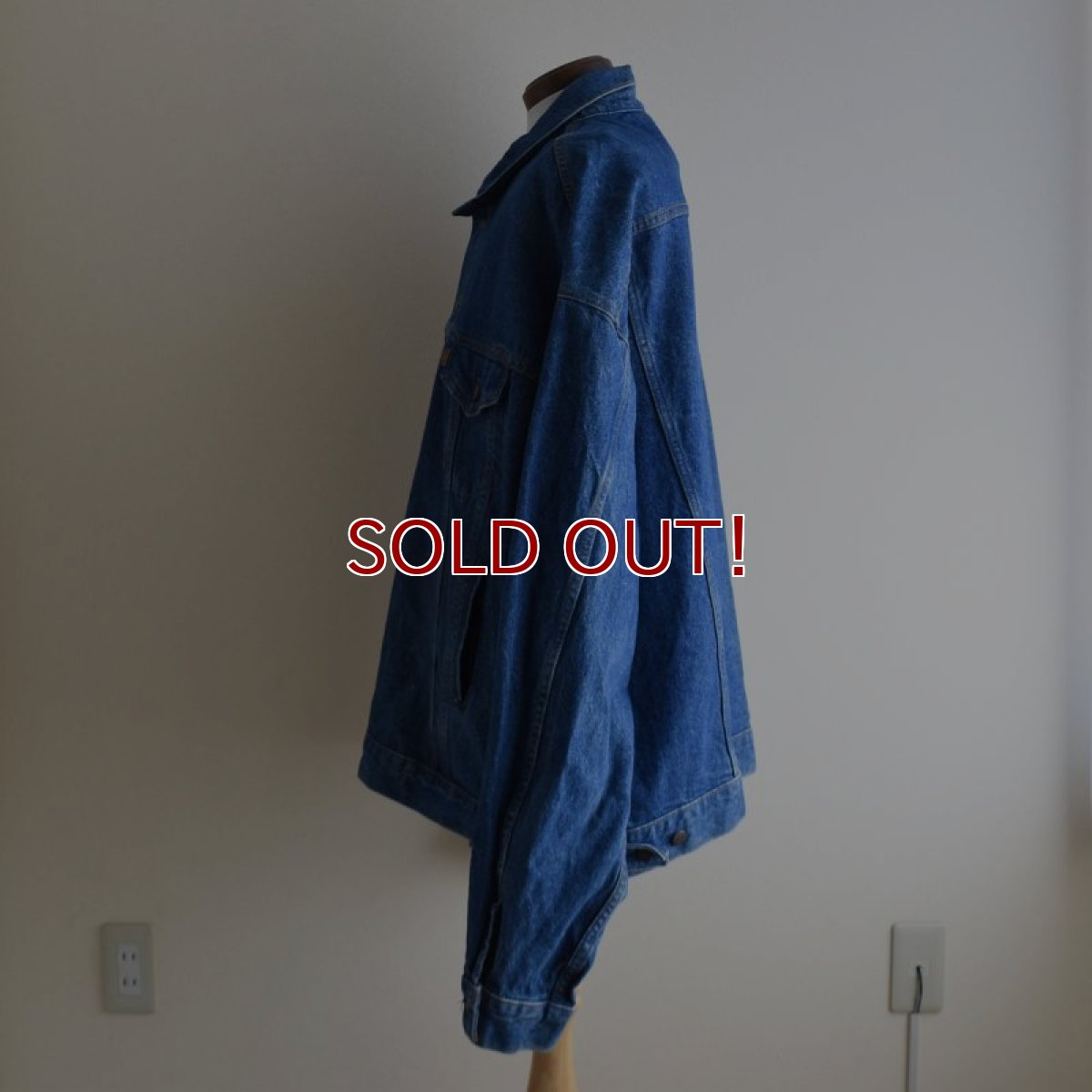 画像4: 1990s Levi's 72550-0214 デニムジャケット　  "MADE IN USA"　 表記XXXL-TALL  (4)