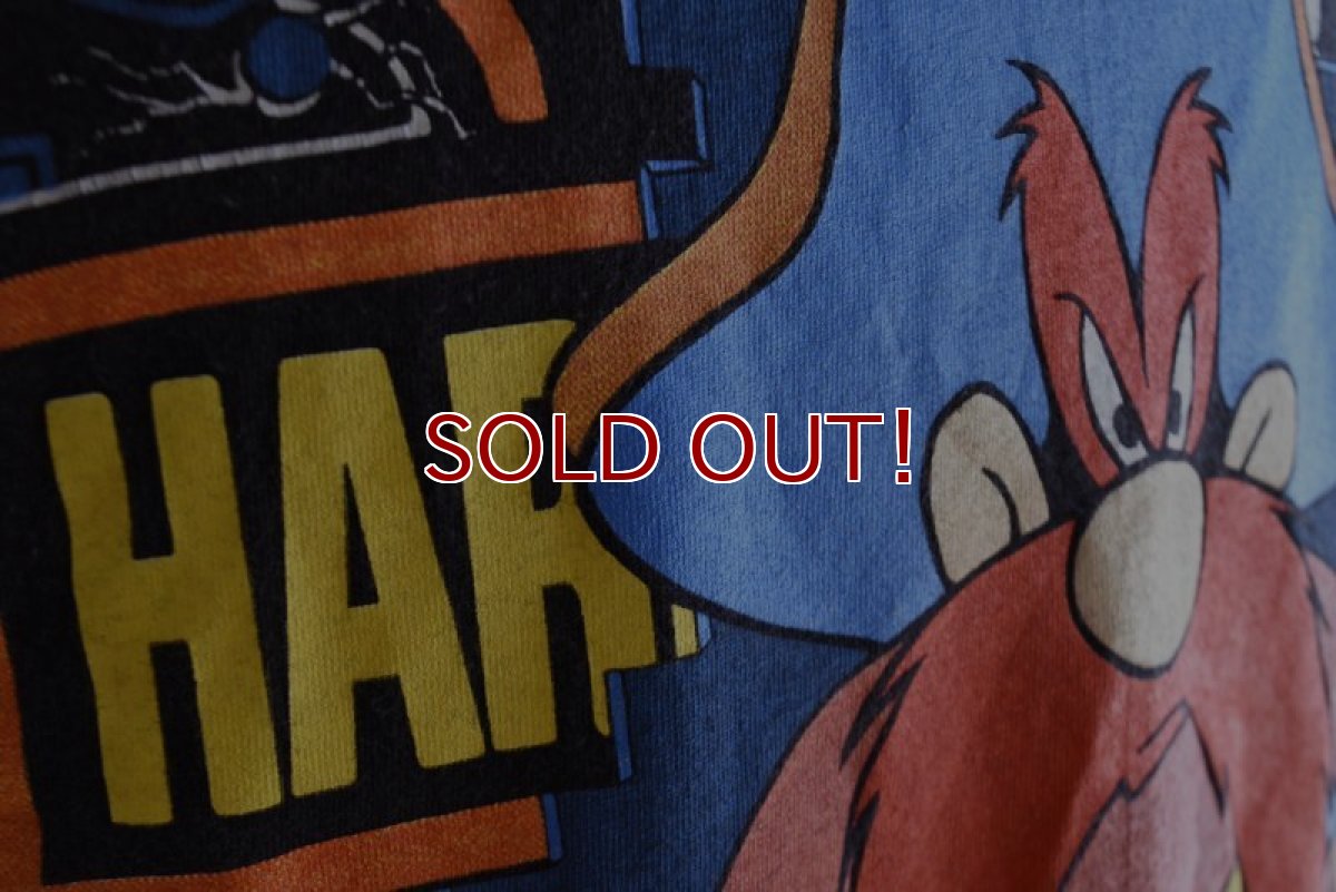 画像10: 1990s HARLEY-DAVIDSON×LOONEY TUNES プリントTシャツ　  "MADE IN USA"　 表記L  (10)
