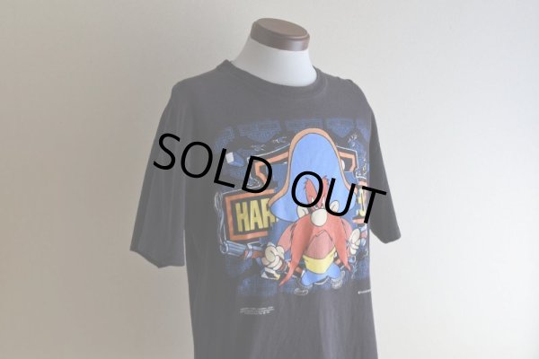 画像7: 1990s HARLEY-DAVIDSON×LOONEY TUNES プリントTシャツ　  "MADE IN USA"　 表記L 