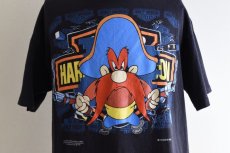 画像9: 1990s HARLEY-DAVIDSON×LOONEY TUNES プリントTシャツ　  "MADE IN USA"　 表記L  (9)