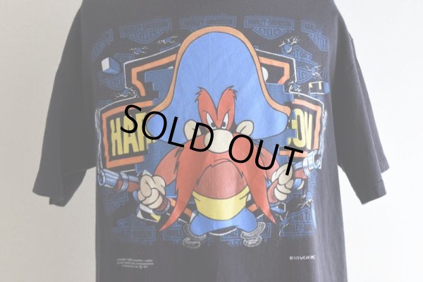画像9: 1990s HARLEY-DAVIDSON×LOONEY TUNES プリントTシャツ　  "MADE IN USA"　 表記L 