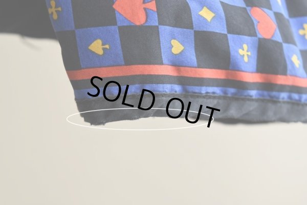 画像12: 1990s トランプ柄シルクジャケット　 表記L 