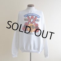 1990s Hard Rock CAFE LONDON ロゴプリントスウェット　 "20th ANNIVERSARY"　 表記XL 