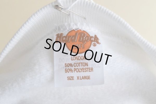 画像5: 1990s Hard Rock CAFE LONDON ロゴプリントスウェット  "20th ANNIVERSARY"  表記XL