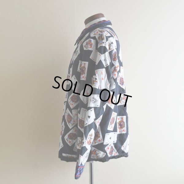 画像4: 1990s トランプ柄シルクジャケット　 表記L 