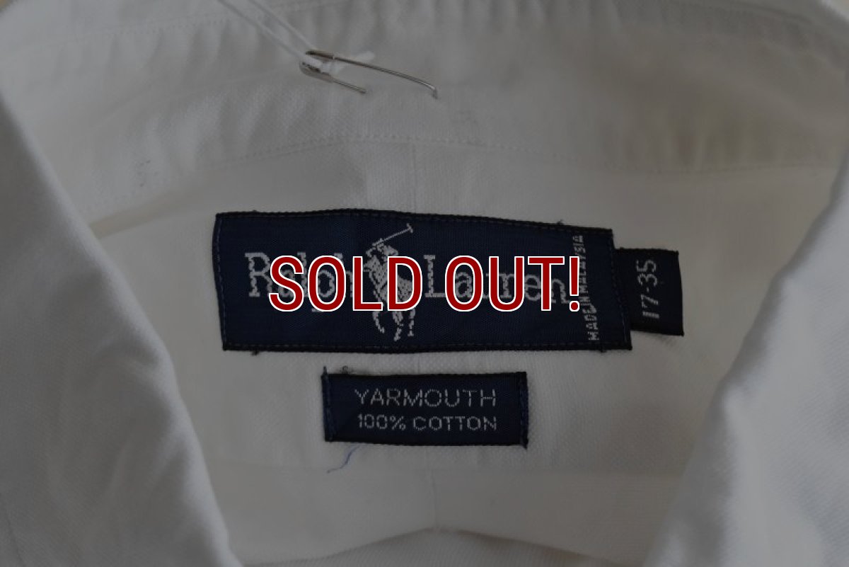 画像5: RalphLauren オックスフォードBDシャツ　 "YARMOUTH"　 表記17-35  (5)