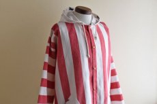 画像7: 1990s MICHIGAN RAG 星条旗柄コットンパーカー　 "MADE IN USA"　 表記S/M  (7)