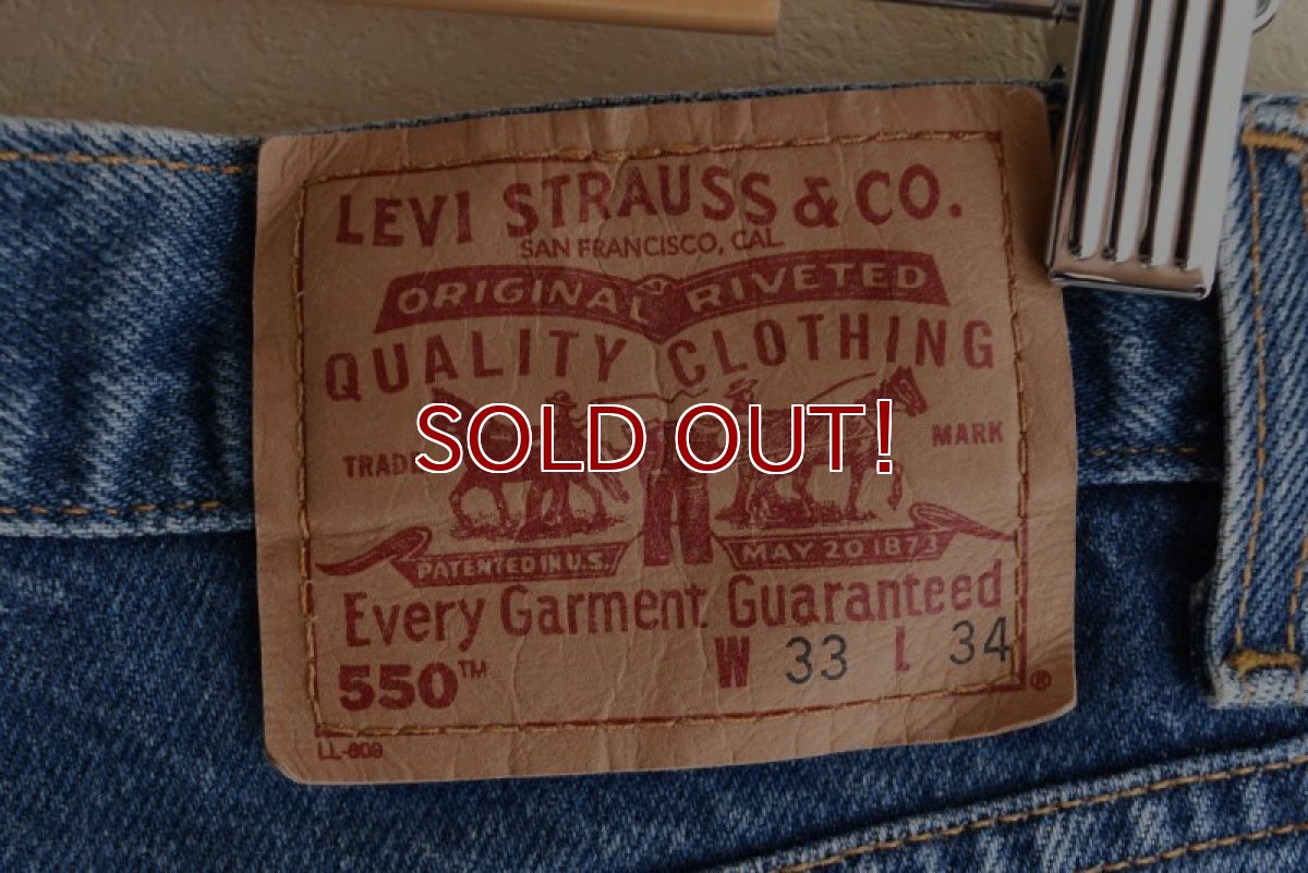 画像4: 2000s Levi's 550　 "MADE IN MEXICO"　 表記W33 L34  (4)