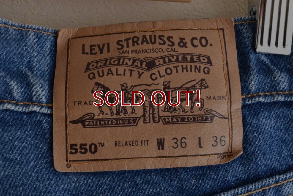 画像4: 1990s Levi's 550　 "MADE IN USA"　 表記W36 L36  (4)